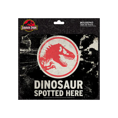 Jurassic Park Dinosaur Spotted Here Mousepad