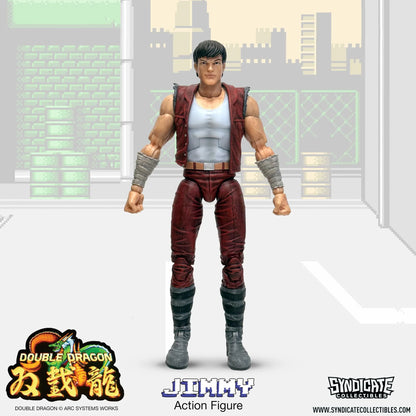 Double Dragon Jimmy Lee Action Figure