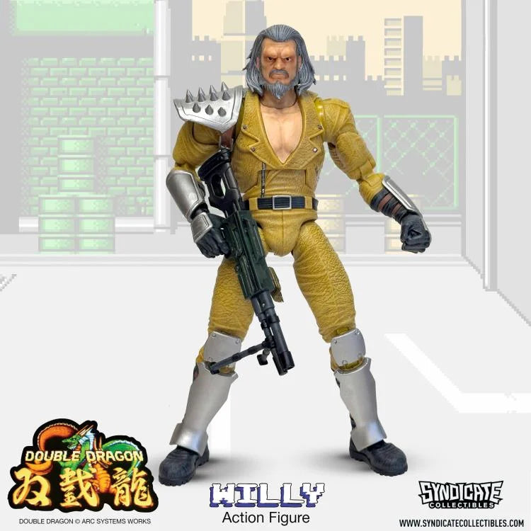 Double Dragon Willy Action Figure