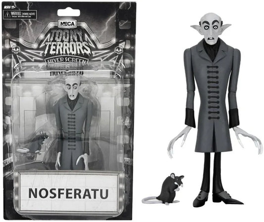 Nosferatu: a Symphony of Horror Count Orlok Silver Screen Edition Toony Terrors Figure