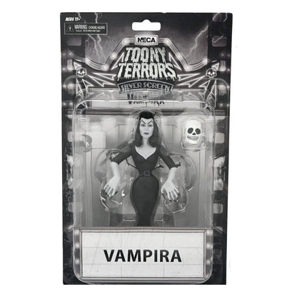 Vampira Silver Screen Edition Toony Terrors Figure