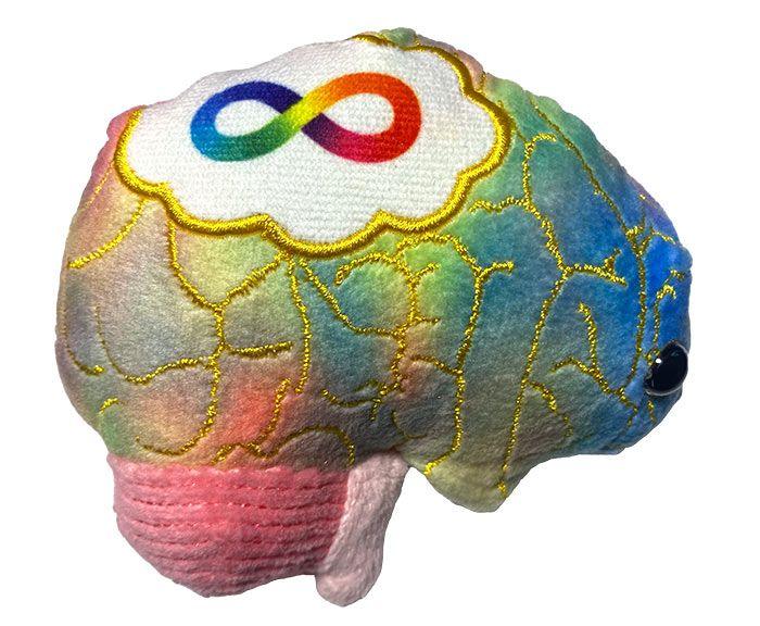 Autism Brain Giant Microbes Plush