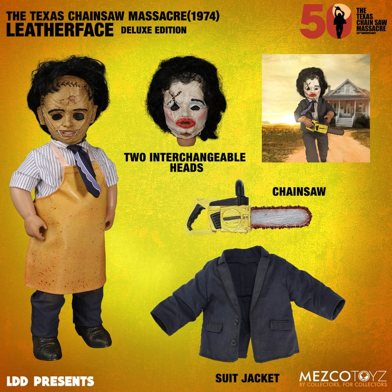 Texas Chainsaw Massacre Leatherface Living Dead Doll Deluxe Edition