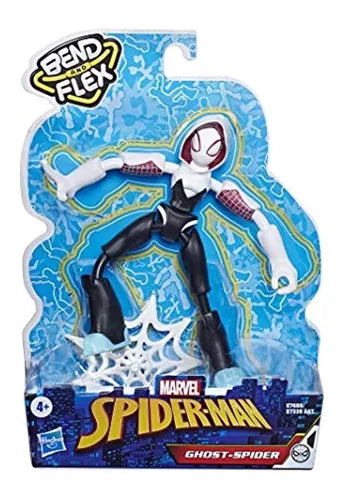 Marvel Spider-Man Ghost-Spider Gwen Bend and Flex Figure