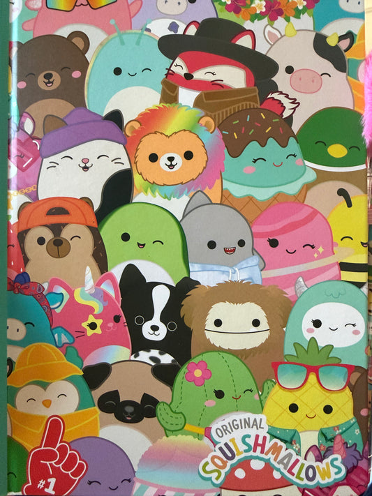 Squishmallows Notebook & Pen
