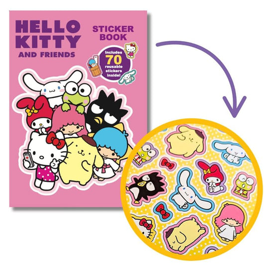 Hello Kitty and Friends Sticker & Colouring Book