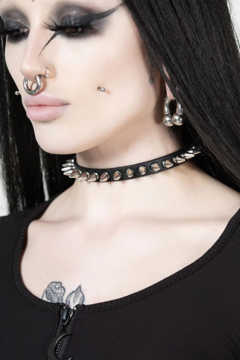 Spears Choker Kihilist by Killstar