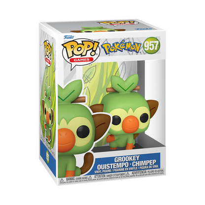 Pokémon 957 Grookey Funko Pop! Vinyl Figure