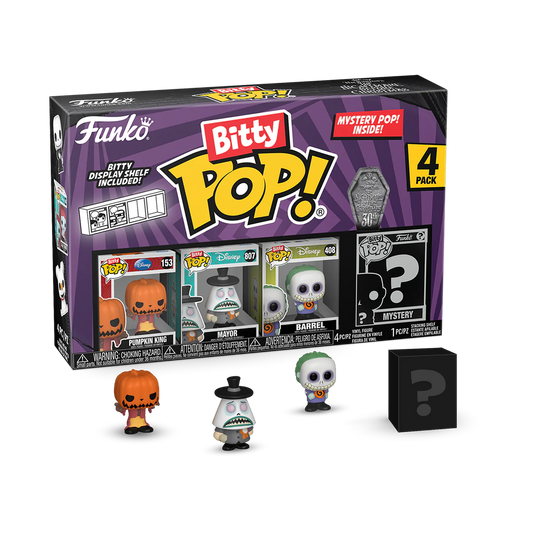 The Nightmare Before Christmas Series 3 Bitty Funko Pop! 4-Pack