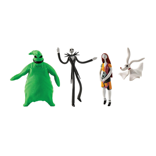 The Nightmare Before Christmas Flexfigs 4-Pack