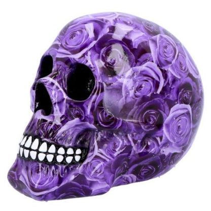 Purple Romance Skull 11cm