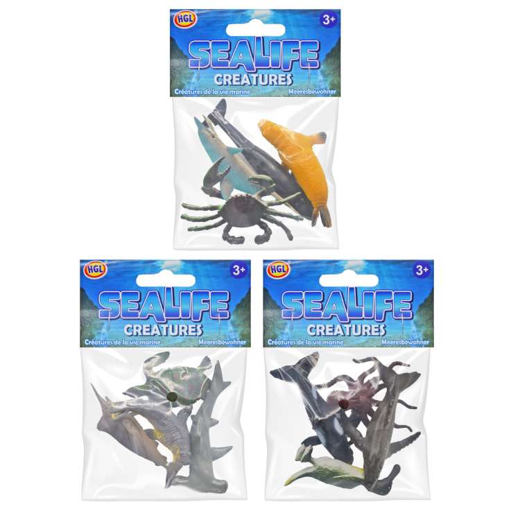 Sealife Creatures Figure 4-Pack