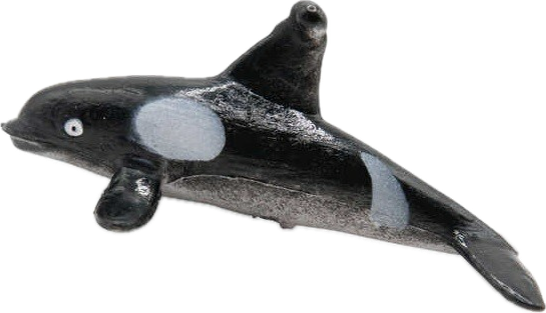 Killer Whale (Orcinus orca) Small Figure