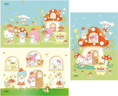 Hello Kitty Sanrio Characters Supercolor Jigsaw Puzzles