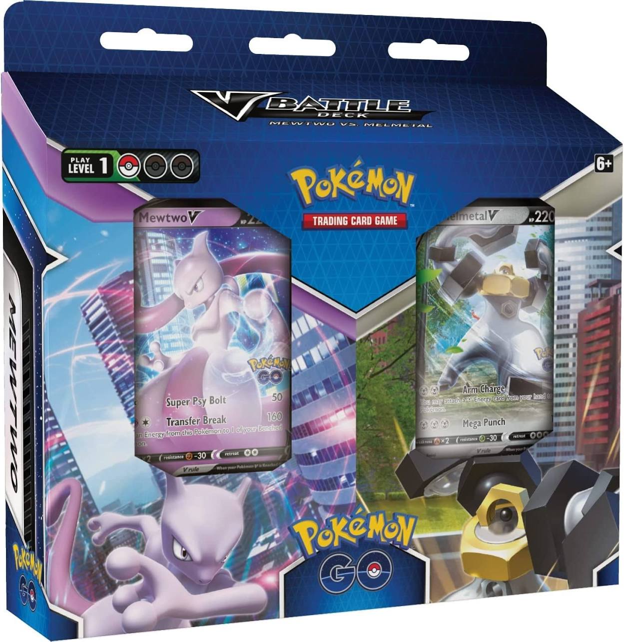 Pokémon TCG Pokémon Go VBattle Deck Mewtwo vs Melmetal