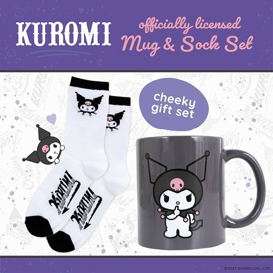 Kuromi Mug & Sock Set