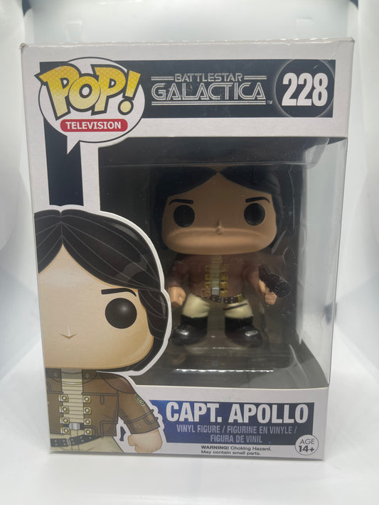 Battlestar Galactica 228 Captain Apollo Funko Pop! Vinyl Figure