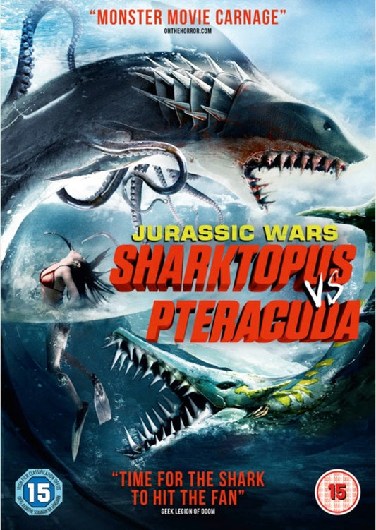 Jurassic Wars Sharktopus vs Pteracuda DVD
