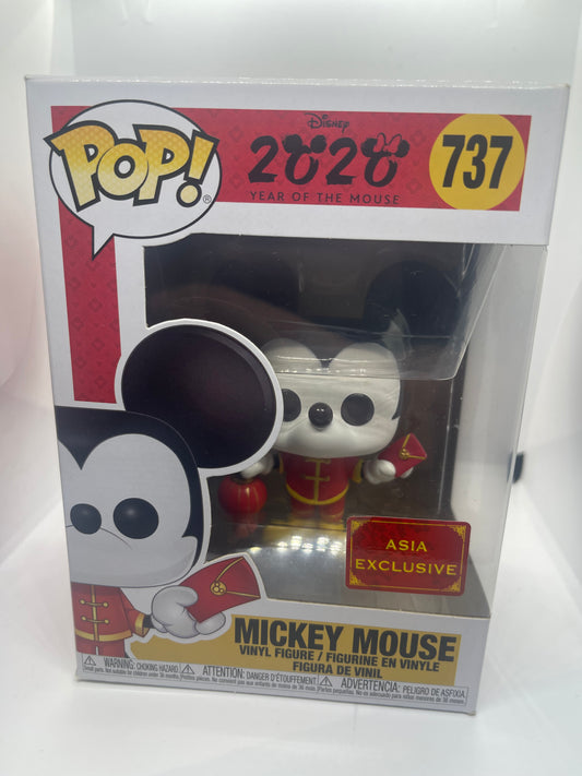 Disney 2020 Year of the Mouse 737 Mickey Mouse Asia Exclusive Funko Pop! Vinyl Figure