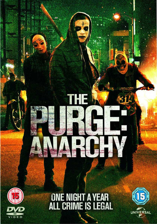 The Purge Anarchy DVD