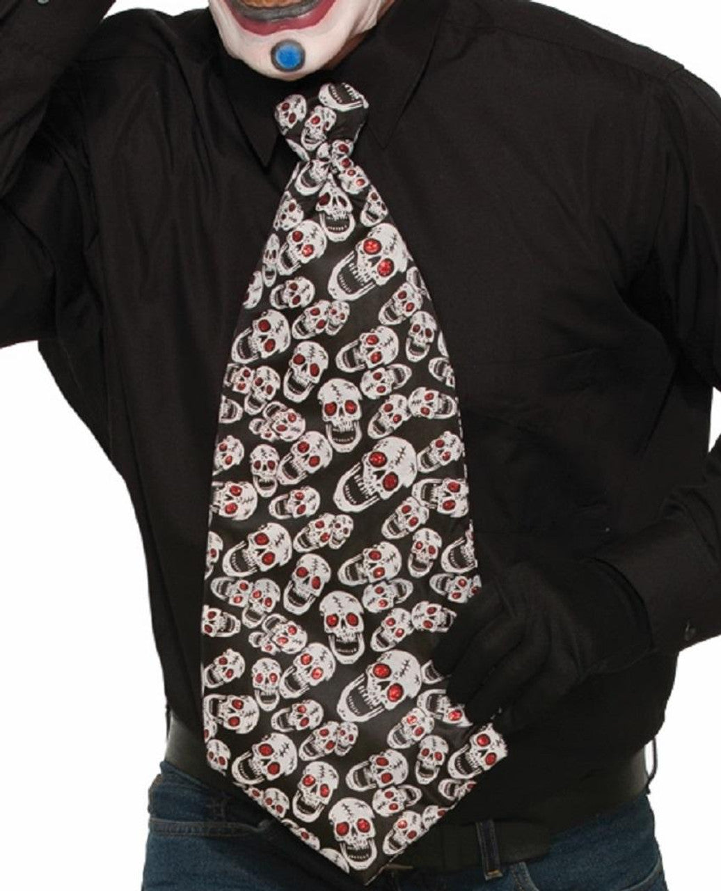 Evil Clown Jumbo Tie