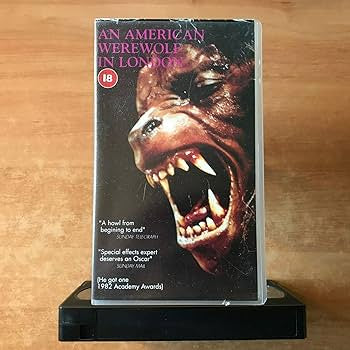 An American Werewolf In London VHS