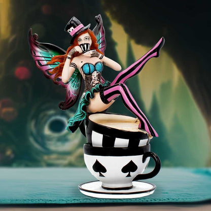 Mad Hatter Wonderland Fairy Statue