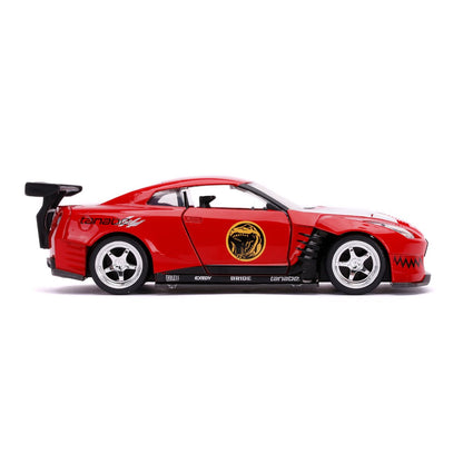 Power Rangers Red Ranger 2009 Nissan GT-R (R35) Die Cast Vehicle