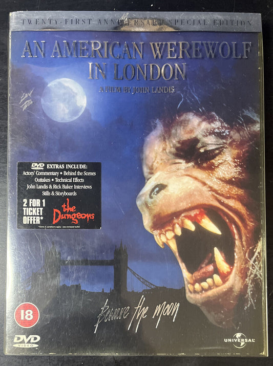 An American Werewolf in London 21st Anniversary Special Edition DVD