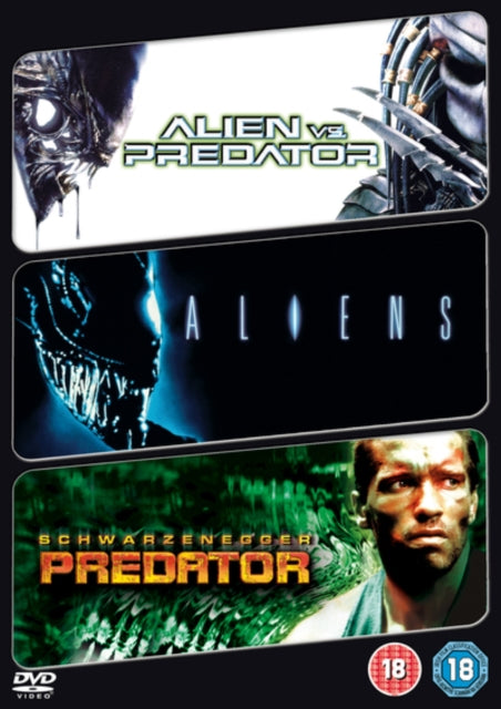 Alien Triple-Feature Alien vs Predator, Aliens & Predator DVD