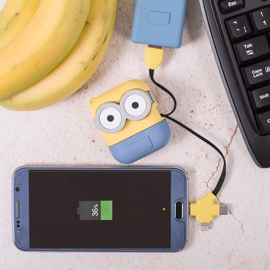 Minions Powersquad 3-in-1 Retractable Cable
