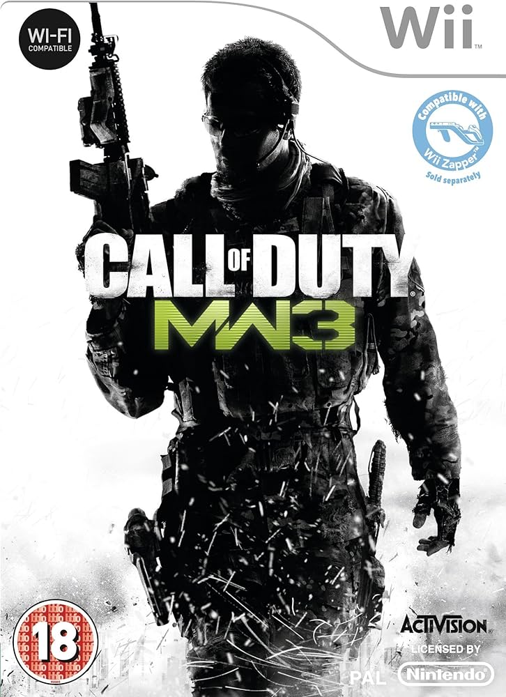 Call of Duty Modern Warfare 3 Nintendo Wii Videogame
