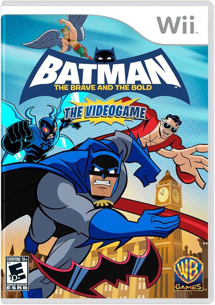 Batman The Brave and The Bold The Videogame Nintendo Wii Videogame