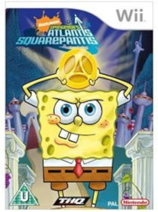 Spongebob's Atlantis Squarepantis Nintendo Wii Videogame