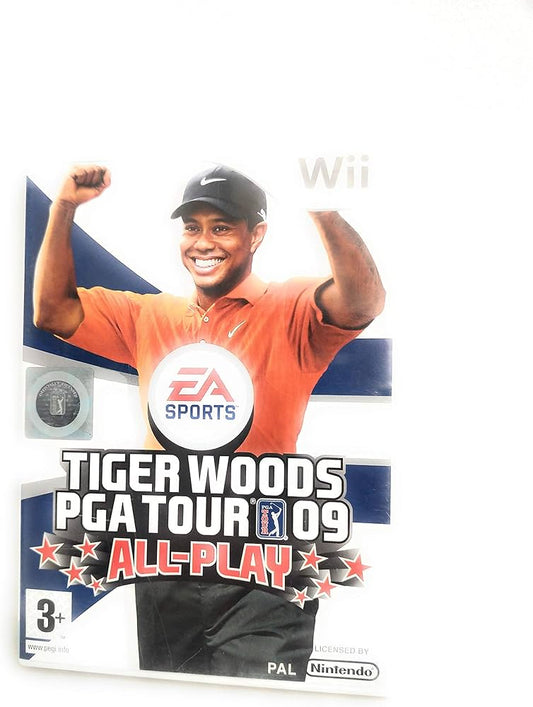 Tiger Woods PGA Tour 09 All-Play Nintendo Wii Videogame
