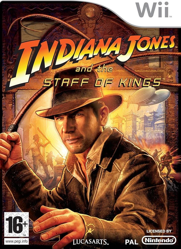 Indiana Jones and the Staff of Kings Nintendo Wii Videogame