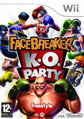 FaceBreaker K.O. Party Nintendo Wii Videogame