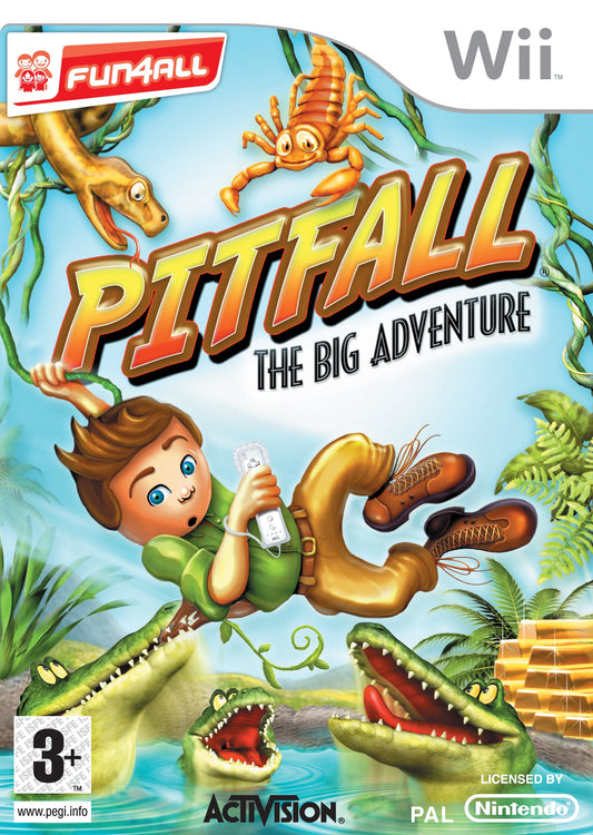 Pitfall: The Big Adventure Nintendo Wii Videogame