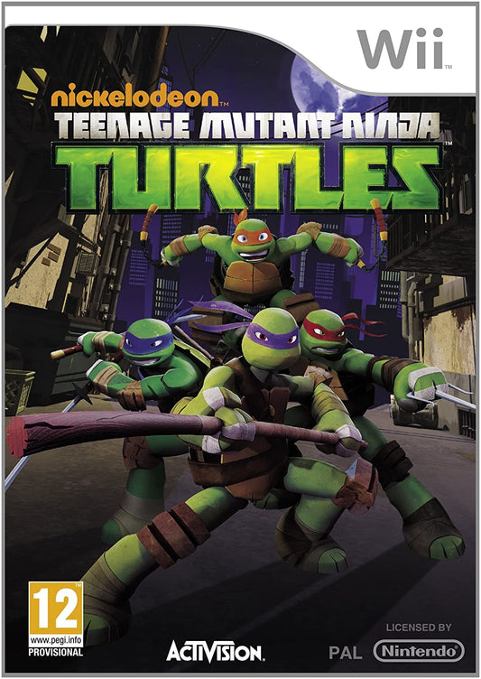 Teenage Mutant Ninja Turtles Nintendo Wii Videogame