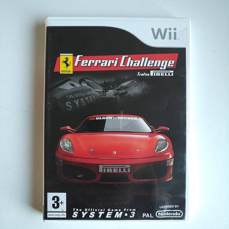 Ferrari Challenge Nintendo Wii Videogame
