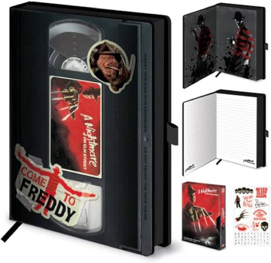 A Nightmare on Elm Street A5 Premium Notebook