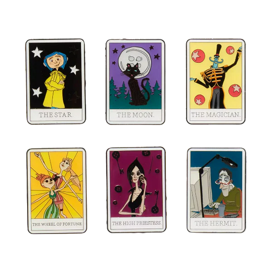 Coraline Tarot Card Pin Badge Blindbox by Loungefly