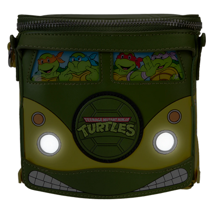 Teenage Mutant Ninja Turtles Party Wagon 40th Anniversary Crossbody Bag by Loungefly