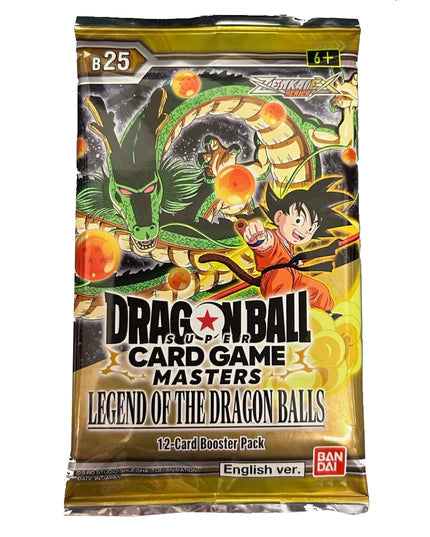 Dragon Ball Super - Zenkai Series: Card Game Masters Legend of thr Dragon Balls (B25) Booster Pack