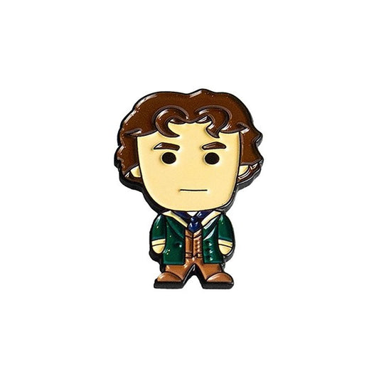 Doctor Who Eighth Doctor Pin Badge