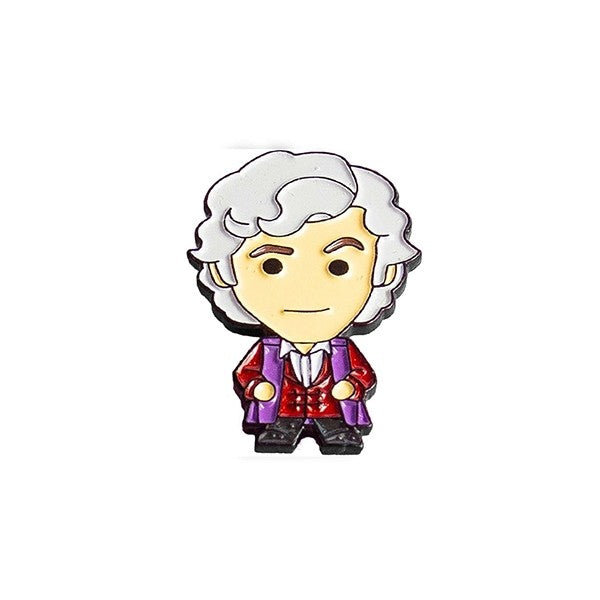 Doctor Who Third Doctor Pin Badge