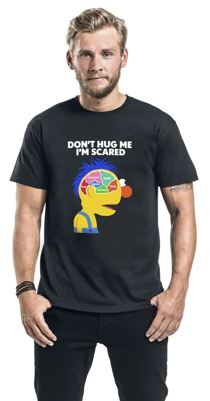 Don’t Hug Me I’m Scared Brain T-Shirt