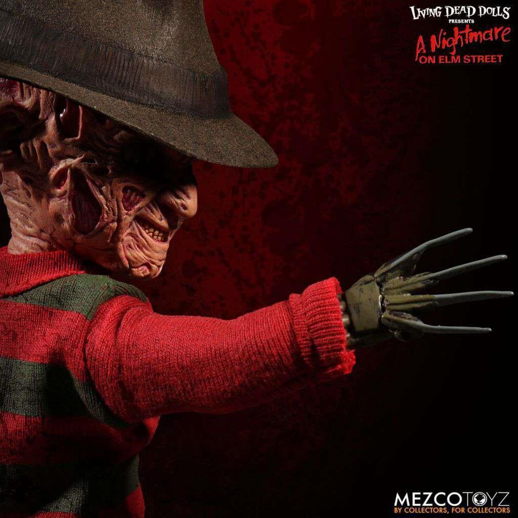 A Nightmare on Elm Street Freddy Krueger Living Dead Doll with Sound