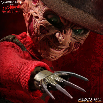 A Nightmare on Elm Street Freddy Krueger Living Dead Doll with Sound