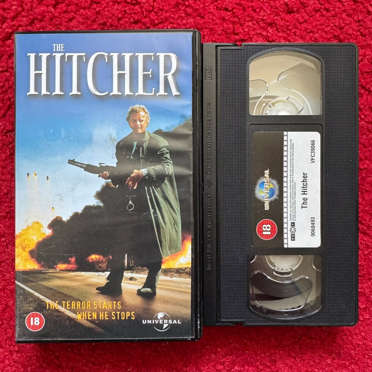 The Hitcher VHS